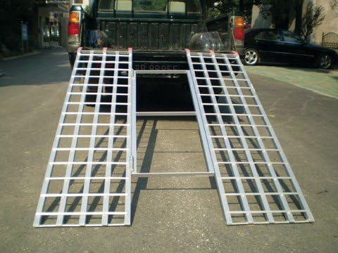 TRI-FOLD RAMP ALUMINUM 71" X 51" 1200#, Manufacturer: RAMPS, Manufacturer Part Number: R-003-AD, Stock Photo - Actual parts may vary.