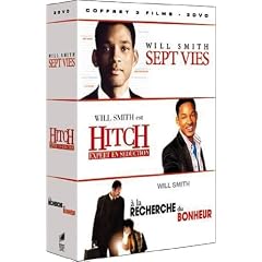 Will Smith : Sept vies / Hitch, expert en s�duction / A la recherche du bonheur - coffret 3 DVD