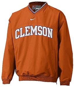 Nike Clemson Tigers V-Neck NCAA Windshirt (M=40)