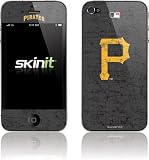 Skinit Pittsburgh Pirates - Solid Distressed Vinyl Skin for Apple iPhone 4 / 4S