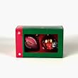 Cincinnati Bengals Double Holiday Tree Ornament Set - NFL Football