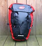 IDEALE HITEC bicycle backpack tearproof waterproof black/red
