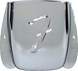 Fender Replacement J-Bass Bridge Cover, Chrome