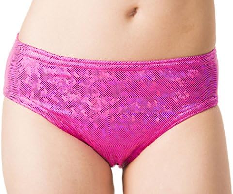 Fin Fun Mermaid Big Girls Bikini Bottom, Passion Pink, Large 9-10