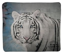 White Tiger Throw