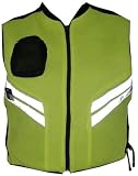 MOTORCYCLE SCOOTER Green Reflective Visibility Vest