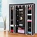 SONGMICS 6-Shelf Closet Organizer Collection Hanging Accessory Storage Shelves Light Brown URCH06K