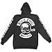 Black Label Society Men's Worldwide Zippered Hooded Sweatshirt Black