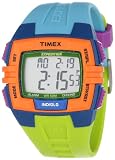 Timex Unisex T499229J  Expedition Rugged Digital Chrono Alarm Timer Color Block Resin Strap Watch