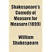 Shakespeare's Comedy of Measure for Measure (1899)