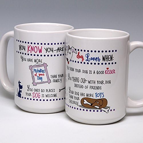 15 oz. Personalize this Dog Lover Coffee/Tea Mug ~GRR-eat gift for a dog or pet lover ~ can be customized