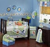 Bubbles 6-Piece Baby Crib Bedding Set