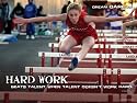 Dare Dream Do: Positive Attitude and Dedication Poster Series - Laminated. Set of 8: Effort, Hard Work, Motivation, Success, Act, Goals, Excellence, and Focus.