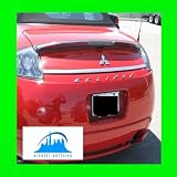 2006-2012 MITSUBISHI ECLIPSE PRECUT CHROME TRUNK TAILGATE TRIM MOLDING 2007 2008 2009... 