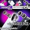 +4 NAHLINSE für's KAMERAHANDY (wirkt wie eine Lupe) imp Dein Handy" mit einem +4 Makroobjektiv (auch "Nahlinse" genannt) mit Magnetsystem, passend für fast jedes Kamera-Handy!