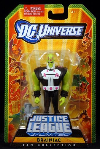  DC Universe Justice League Unlimited Fan Collection Action Figure Brainiac
