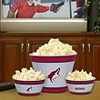 Phoenix Coyotes Memory Company Team Melamine 3-Piece Bowl Set NHL Hockey Fan Shop Sports Team Merchandise