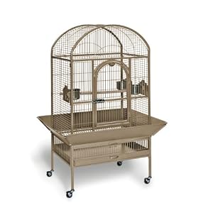 Prevue Pet Products Medium Dometop Bird Cage 3162COCO, Coco Hammertone