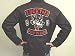 Lucky 13 Born to Lose Big Bad Wolf Tattoo Black Lined Chino Jacket