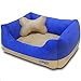 Blueberry Pet Fully Removable Washable Dog Bed, Heavy Duty Pet Bed w/Durable YKK Zippers, 25