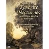 Favorite Nocturnes and Other Works for Piano (Dover Music for Piano)