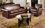Bauhaus USA TT6L-20 / 44JL-40 / 44JL-82 Austere Leather Three Piece Living Room Set