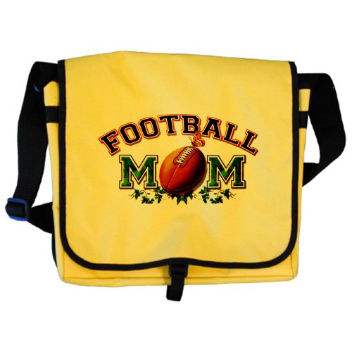 Messenger Bag Football Mom with Ivy