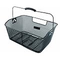 M-WAVE Fahrradkorb, schwarz, ca. 41.5x30.5x15 cm, 431591