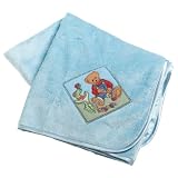 Springmaid Baby Blue Jean Teddy Building Blocks... by Springmaid
