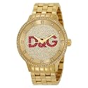 Dolce Gabbana - DW0377 - Montre Femme - Quartz - Analogique - Bracelet Acier Inoxydable Dor&eacute;