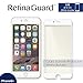 RetinaGuard Anti Blue Light, Tempered Glass Screen Protector for iPhone 6S Plus, 6 Plus (White Border), SGS and Intertek Tested, Blocks Excessive Harmful Blue Light, Reduce Eye Fatigue and Eye Strain