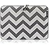Runetz - 13-inch Chevron Gray Soft Sleeve Case Cover for MacBook Pro 13.3" with or w/out Retina Display and MacBook Air 13" Laptop Gabbro Collection - Chevron Gray