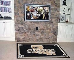 Fanmats New Orleans Saints 5X8 Rug