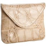 Lauren Merkin Riley Washed Crocodile-Embossed 
