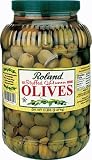 Roland Stuffed Queen Olives (120/140), 1-Gallon Plastic