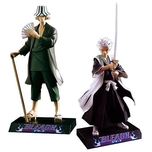 Bleach: Series 4 Action Figure Set of 2 - Kisuke and Toshiro