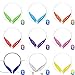 WONFAST® Wireless Bluetooth Music Stereo Universal Headset Headphone Vibration Neckband Style for iPhone iPad Samsung-Darkblue