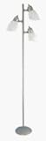 Grandrich G1106SVR Three-Light Tree Lamp, Silver