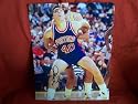 Detroit Pistons Bad Boy Bill Laimbeer Autographed 8x10 Photo, Proof Photo of Bill Signing for Us.