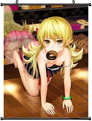 Hanging Poster Aki Bakemonogatari Bandaid Loli Maebari Slipnopan Oshino Shinobu Pointy Ears Pussy (20x26 Inch)