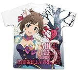 アイドルマスター シンデレラガールズ マイファーストスター!! 前川みく フルグラフィックTシャツ ホワイト Mサイズ