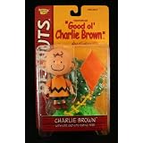 CHARLIEBROWN(ORANGESHIRT&CLASSICSMILEEXPRESSION)withKiteandKite-EatingTreePEANUTSActionFigurefrom
