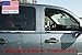 Made in USA! Compatible with 2009-2016 Honda Pilot 4PC Stainless Steel Chrome Window Sill Overlay