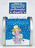 Zauberhafte Adventspost von Prinzessin Lillifee!: Briefkasten-Adventskalender - Adventspost/Blechbriefkasten mit 4fbg - Aufdruck, Seite zum &Ouml;ffnen, 24 Briefmarkensticker auf der Rolle - 