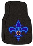 New Orleans Hornets NBA 2-Piece Printed Carpet Car Mats (18x27)