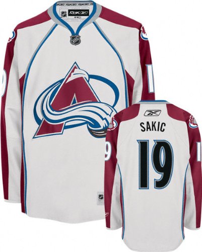 Buy Joe Sakic Colorado Avalanche -White- Premier NHLPA Jersey
