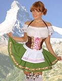 Oom Pa Pa Beer Girl Costume