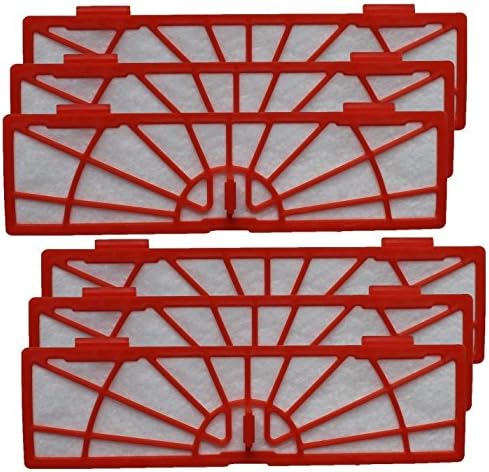 Hoba Robot Standard Filter Replacement 6pack for All Neato Botvac Series Models70e 75 80 85