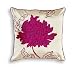 Jeff Banks Antigua Cushion, 45 x 45 cm, Aubergine