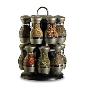 Buy Kamenstein 16-Jar Revolving Spice Rack, 2-Tier